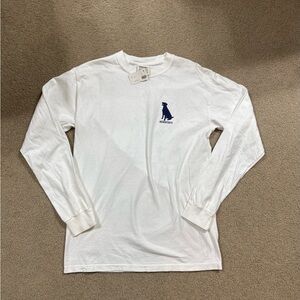 Houndstooth Tried and True  Arkansas Comfort Colors White Long Sleeve Tee